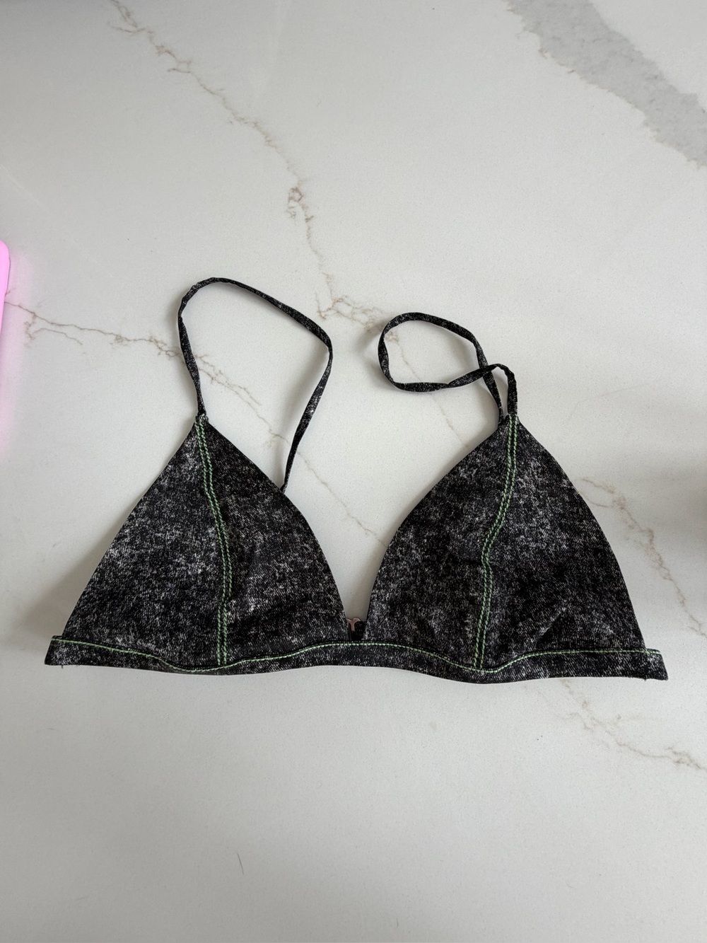 Fleur du Mal Luxe Triangle Bra Size Small - Picture 1 of 8